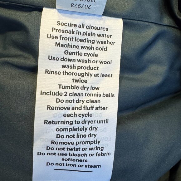 Hooded REI Coop Norseland Down Parka 2.0 Winter Car Coat Stone Blue Size 1X NWT - Picture 16 of 16